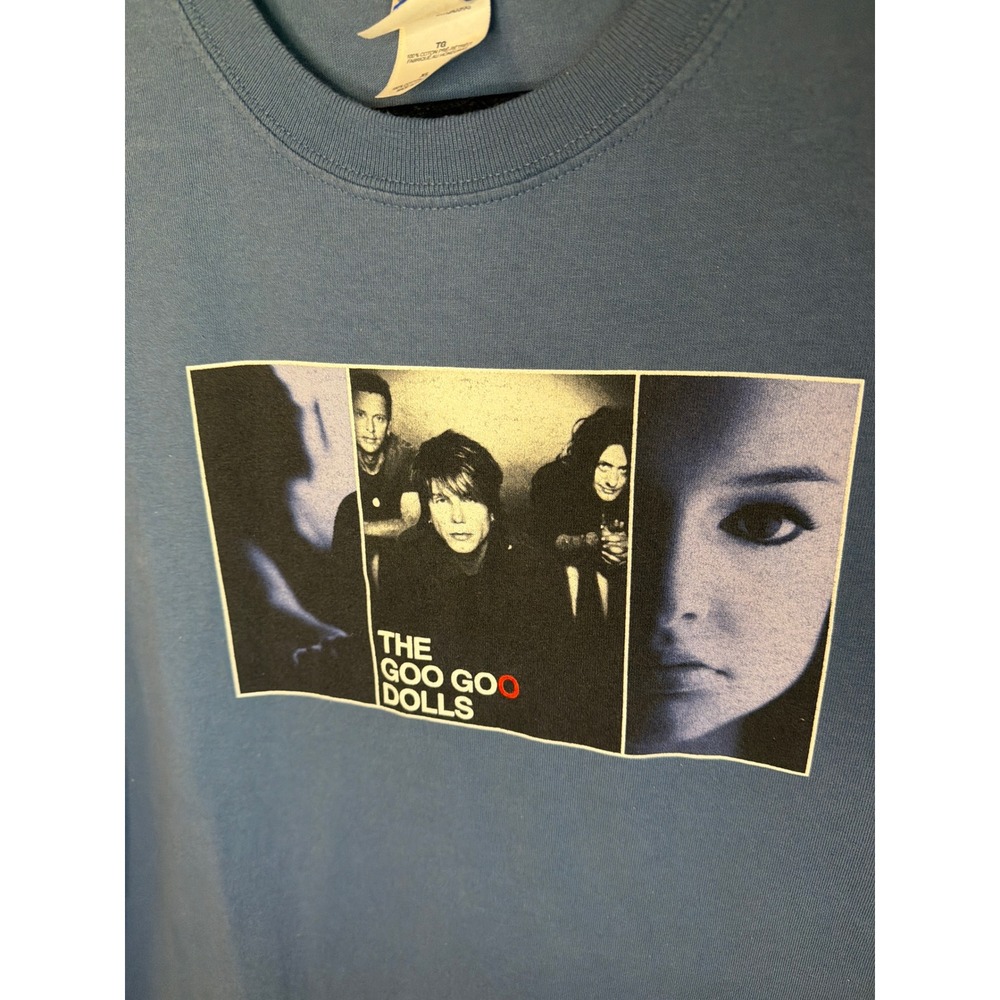 Goo Goo Dolls 2006 Let Love In Tour T Shirt Blue Graphic Tee XL - Picture 2 of 5